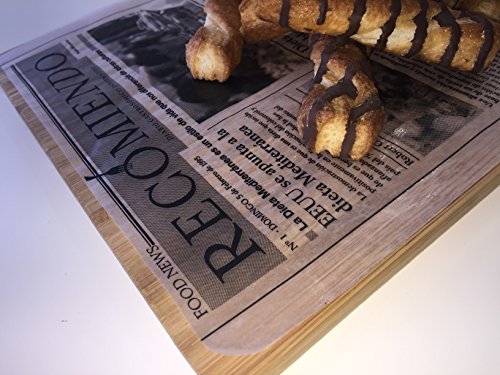 GRUPOHORECA DISTRIBUCION CANAL HORECA Papel Periódico Alimentario 25X31 Antigrasa - 500 Unidades Mod.- Recomiendo