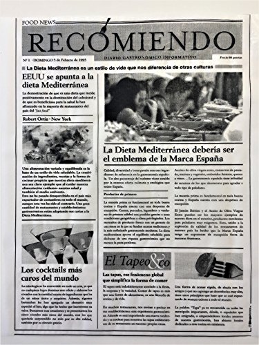 GRUPOHORECA DISTRIBUCION CANAL HORECA Papel Periódico Alimentario 25X31 Antigrasa - 500 Unidades Mod.- Recomiendo