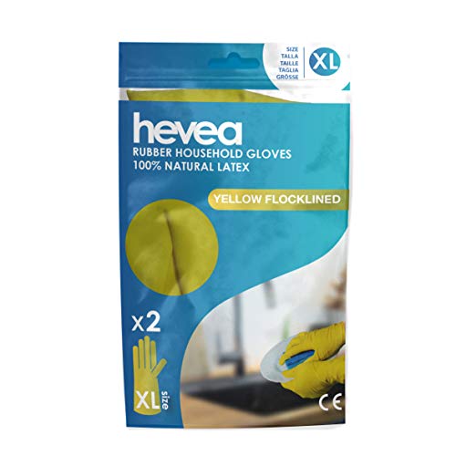 Guantes de menaje reutilizables de látex Pack 1 par Talla XL