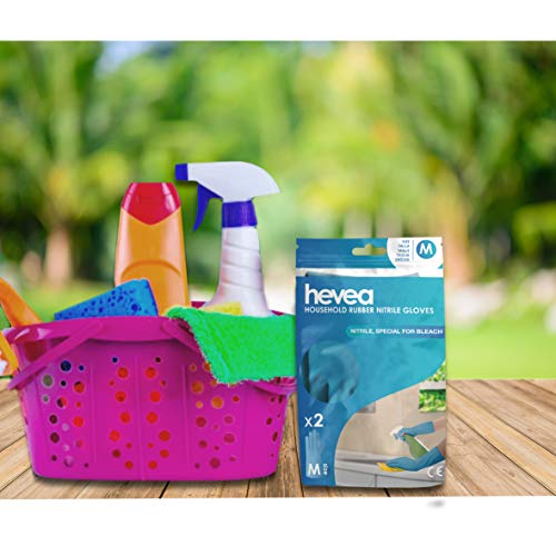 Guantes de menaje reutilizables de nitrilo Pack 1 par Talla M