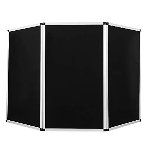 Guellin 180X90cm Biombos 3 Piezas Biombo Plegable Separador de Espacios para Museos, Bibliotecas, Exposiciones Panel de Presentación (180X90cm)
