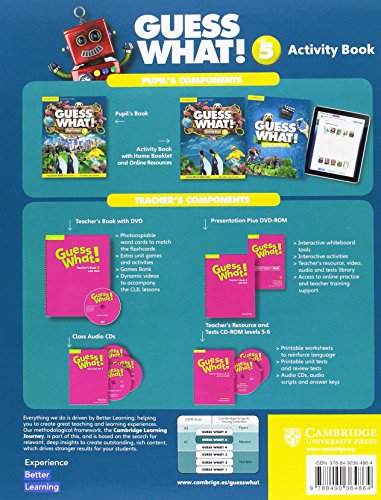 Guess What Special Edition for Spain Level 5 Activity Book with Guess What You Can Do at Home & Online Interactive Activities