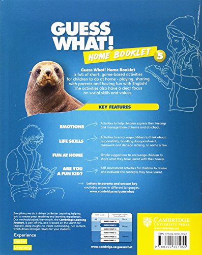 Guess What Special Edition for Spain Level 5 Activity Book with Guess What You Can Do at Home & Online Interactive Activities