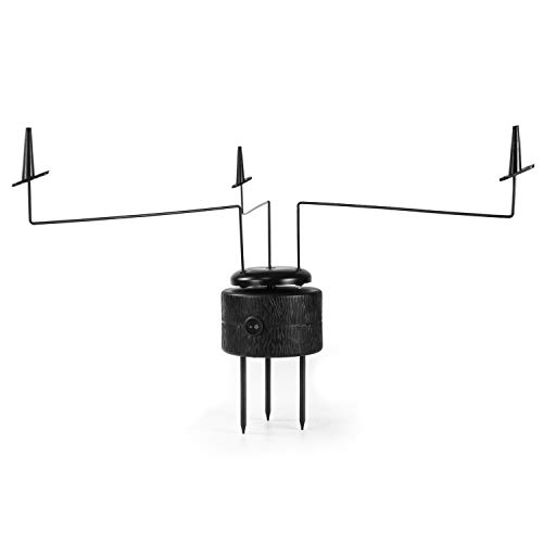 guguluza negro Triple Pigeon Rotary Imán máquina caza táctico acecho