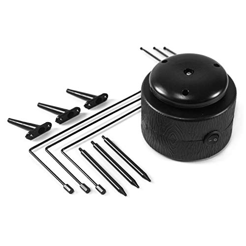 guguluza negro Triple Pigeon Rotary Imán máquina caza táctico acecho