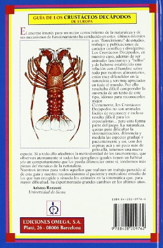 GUIA DE CRUSTACEOS DECAPODOS DE EUROPA (GUIAS DEL NATURALISTA-PECES-MOLUSCOS-BIOLOGIA MARINA)
