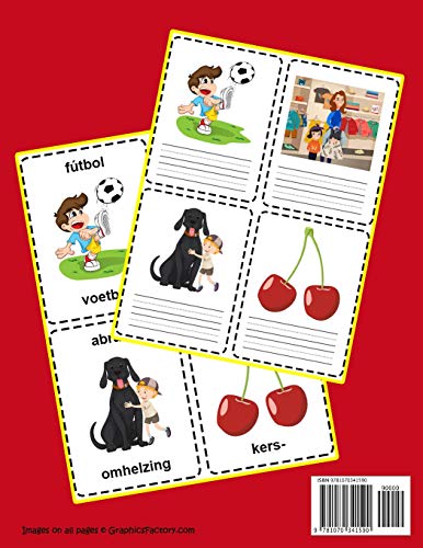 Guia Practica Vocabulario Español Holandés Primaria con Imágenes para Niños: Espanol Holandes vocabulario 200 palabras más usadas A1 A2 B1 B2 C1 C2 (Vocabulario español para niños)