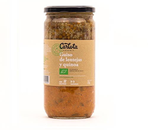 GUISO DE LENTEJAS Y QUINOA 720gr Carlota Organic