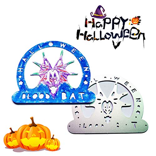 Gulang-keng - Troqueles de corte de metal para Halloween, diseño de murciélago, para álbumes de recortes, tarjeta de papel, estampado a mano, molde de papel, troqueles de corte para hacer tarjetas