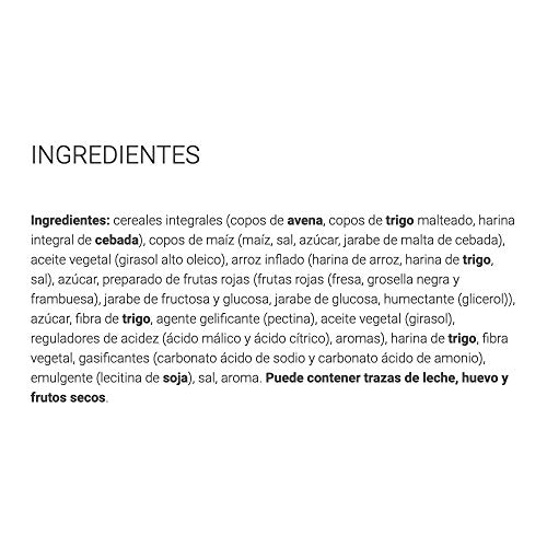 Gullón Vitalday Frutos Rojos Galleta Desayuno y Merienda - Paquete de 6 x 40 gr - Total: 240 gr
