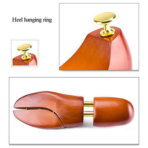 Guoda Horma Zapatos-Hormas para Ensanchar Zapatos Shoe Stretcher Shoe Stretcher Women Shoe Tree|Material De Madera Maciza|Forma Higroscópica|Forma Fija|Hombres Y Mujeres|1 Par (Size : 43 1/3-44)