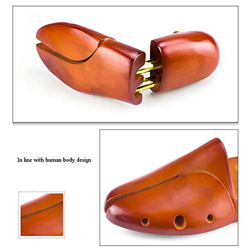 Guoda Horma Zapatos-Hormas para Ensanchar Zapatos Shoe Stretcher Shoe Stretcher Women Shoe Tree|Material De Madera Maciza|Forma Higroscópica|Forma Fija|Hombres Y Mujeres|1 Par (Size : 43 1/3-44)