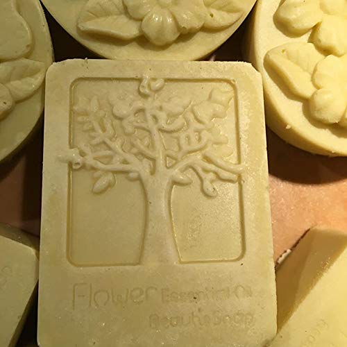 Gurxi 2 Piezas DIY Hecho en Casa de Silicona Molde del Jabón de La Torta Moldes de Jabón Hechos a Mano para Hornear DIY Rectangular Cavidad Mold para Usar en la Fabricación de Jabón y Pasteles