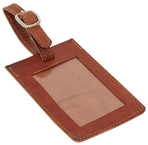 Gusti Cuero Nature Minna Etiqueta para Equipaje Identificador para Maleta Viaje Vintage Vacaciones Accesorio Regalo Publicitario A134b