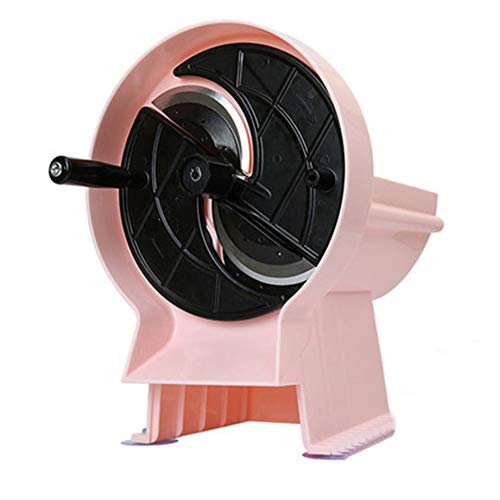 GYJ Cortadora Manual de cortadoras de Frutas y Verduras comerciales, máquina de Papas, Grosor de Rebanada Ajustable, Alto Volumen, Uso de Cocina Industrial