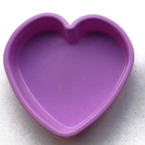 Gymqian Molde para Hornear Herramientas Huracán de la Torta Del Amor Del Corazón de Silicona en Forma de Molde de Pastel Pastel de chocolate para hornear de silicona del molde