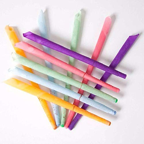 GZYM Ear Velas de Cera Natural Que mira al trasluz Conos, Fragancia orgánica Material Vegetal de Cono Hueco Velas Durante 16 Pcs