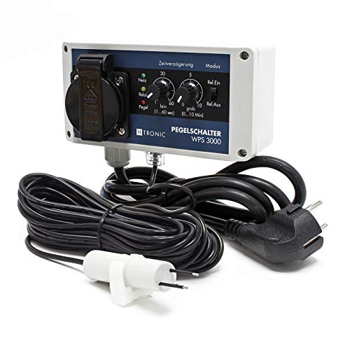 H-Tronic WPS 3000 Interruptor nivel agua con sensor 10m 3000W