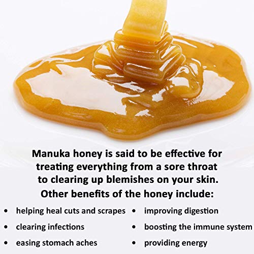 Hab Shifa Nature's Divine Secret Combinación única de miel australiana de Manuka Superalimento con polvo de arándanos secados con congelación añadida 30 + MGO 250 g (25 porciones)