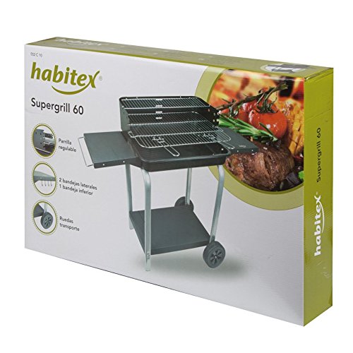 Habitex 552C10 - Barbacoa Carbón Supergrill 60