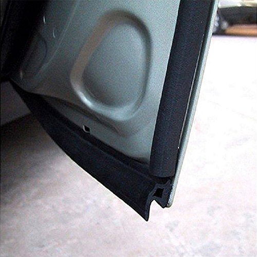 Haichen, 4 m de goma de sellado autoadhesiva de tipo P para puertas y ventanas de automóviles