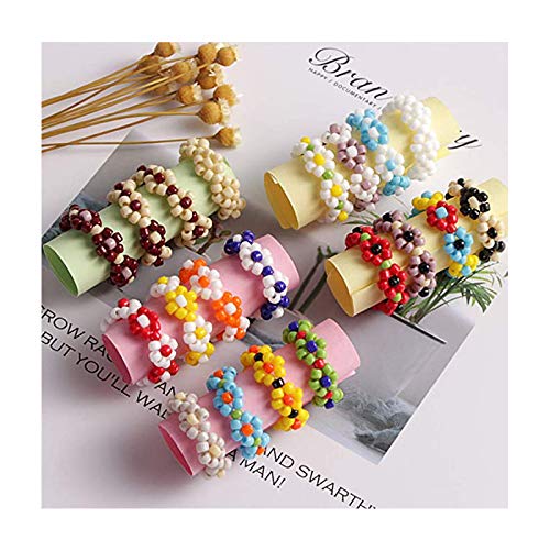 Hanbee Cuentas de Colores para Los niños 12000 Piezas 3mm Mini Cuentas y Abalorios Cristal para DIY Pulseras Regalo Collares Bisutería (24 Colores)