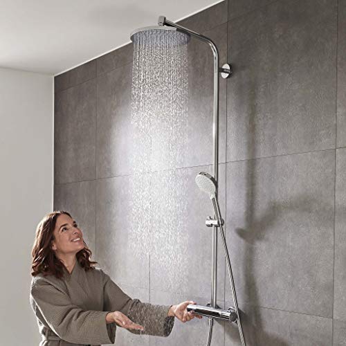 Hansgrohe Crometta S 240 - Sistema de ducha, 2 tipos de chorro, cromo