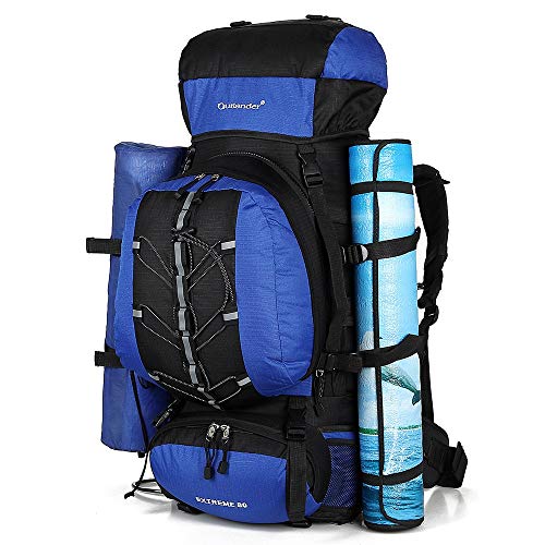 HAOCHENG-WL Bolsa de montañismo Deportivo for Hombres y Mujeres Bolsa de montañismo Molecular extraíble for Actividades al Aire Libre de Gran Capacidad Comodidad (Color : Blue)