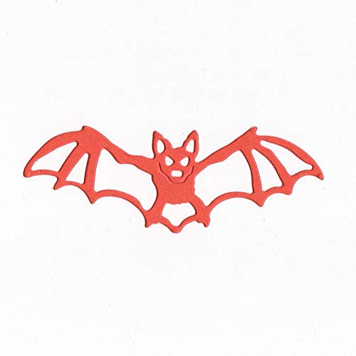 Haodou Troqueles Troqueles de Corte Troquel de acero al carbono Modelo de cuchillo infantil Moldes para Halloween - murciélago grande