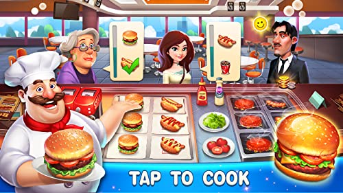 Happy Cooking : Food Chef Fever (hamburger simulator kitchen restaurant games)