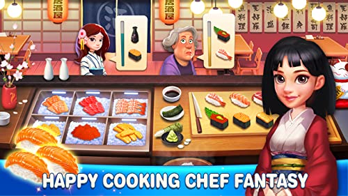 Happy Cooking : Food Chef Fever (hamburger simulator kitchen restaurant games)
