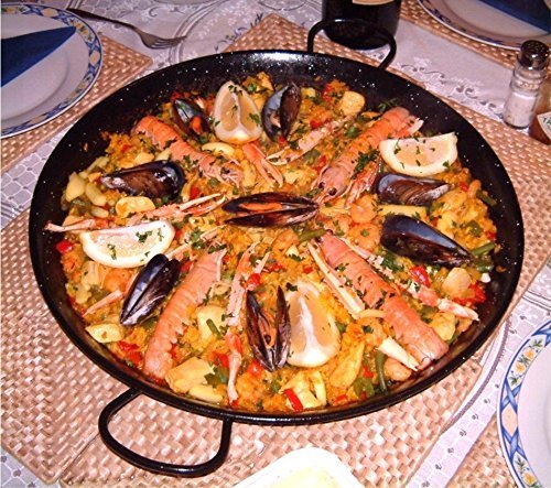 Happy Friends - Paellera - Acero Esmaltado - Diámetro 40 cm