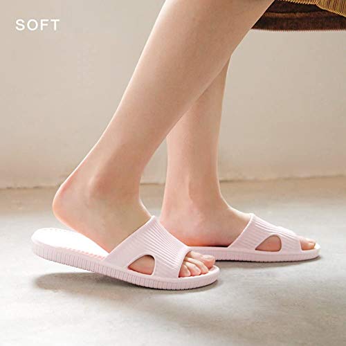 Happy Lily - Chanclas de Caucho para mujer Rosa rosa