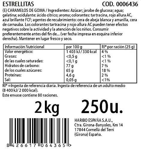 Haribo Besitos Tricapa - 1750 gr