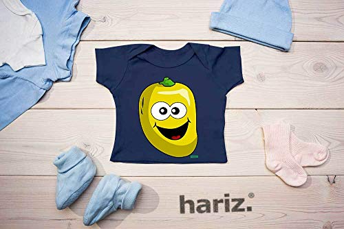 Hariz - Camiseta para bebé (manga corta, aroma de frutas, dulce, tarjetas de regalo, polvo de estrellas, color lila, 3-9 meses, 60-69 cm)