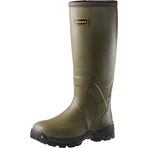 Harkila nórdico 18cm cremallera h-vent Clima Caluroso™ OLIVA OSCURO - Verde, UK 6/US 7