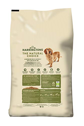 Harrington Complete - Comida para perros, Rico en salmón y papa, 12 kg