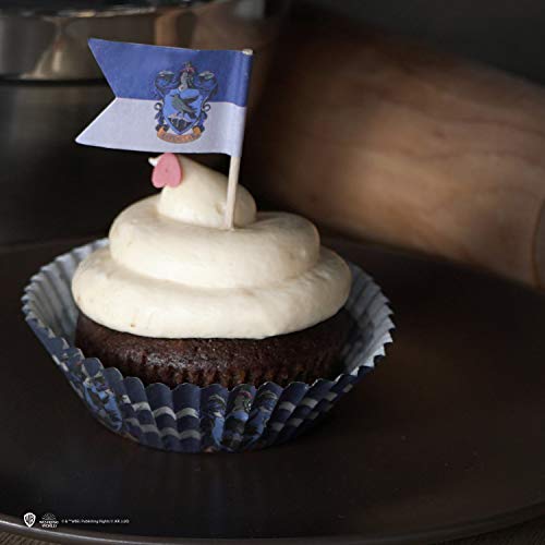 Harry Potter - Set de 100 Moldes para Cupcakes + Banderas - Oficial - Cinereplicas