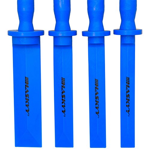 Haskyy | Jeu de grattoirs plastiques | largeur 19 - 22 - 25 - 38 mm | 4 pièces