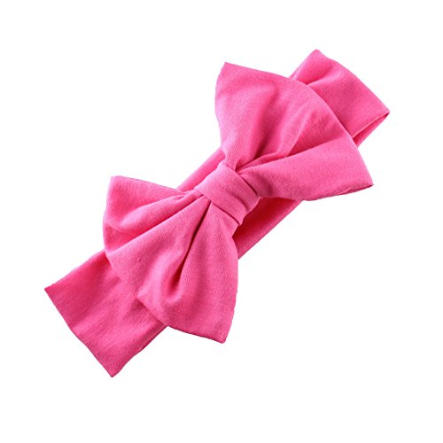 HBF 8 Piezas Cinta Para El Pelo Bebe Algodón Mariposa Diadema Elástica Niñas Banda Para Cabeza