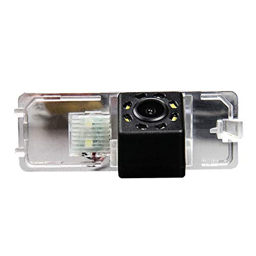 HD 720p Cámaras de visión Trasera Universal Vista Trasera cámara Cámara de Marcha Atrás CCD para VW Beetle Seat Leon Ibiza 6L 6J SC MK3 MK4 MK5 VW Passat CC B6 Golf 5 MK6 Magotan Bora Scirocco Amarok
