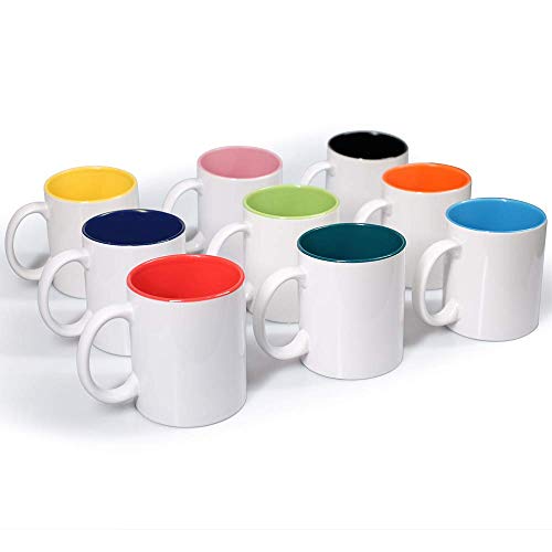 Hdadwy Las chicas superpoderosas vestido amarillo falda color taza interior regalos ideales únicos taza de café para niños niñas hombres mujeres parejas