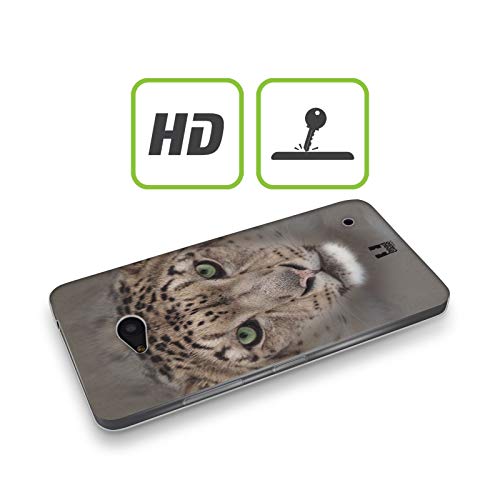 Head Case Designs Onza Caras Animales 2 Carcasa de Gel de Silicona Compatible con Microsoft Lumia 550
