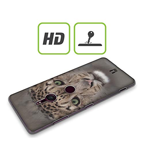 Head Case Designs Onza Caras Animales 2 Carcasa rígida Compatible con Sony Xperia XA/XA Dual