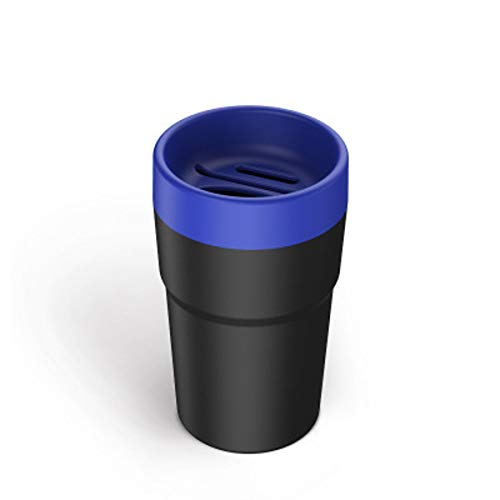 Healifty Cenicero para Coche portátil Caja de pañuelos Cestos de Basura Contenedores de Almacenamiento de Tarjetas de Monedas Accesorios para Interiores (Color Aleatorio)