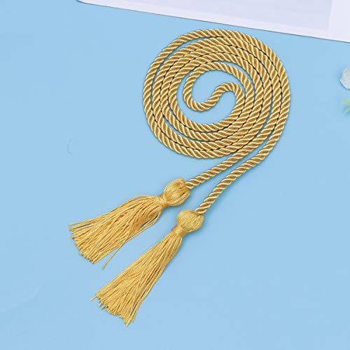 HEALLILY 2 piezas de borlas de cables borlas decorativas profesionales ropa borlas cuerdas de honor para estudiantes de bachelor fiesta de graduación