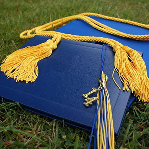 HEALLILY 2 piezas de borlas de cables borlas decorativas profesionales ropa borlas cuerdas de honor para estudiantes de bachelor fiesta de graduación