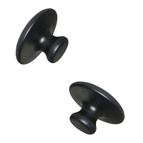 HEALLILY piedras de masaje profesional basalto de lava natural piedra caliente piedra de energía hongo en forma de cabeza para terapia de masaje spa 2 piezas