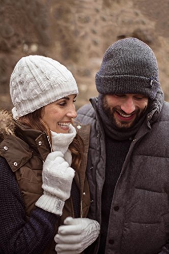 Heat Holders - Gorro de invierno con forro polar térmico para hombre (3,4 tog, talla única), color negro