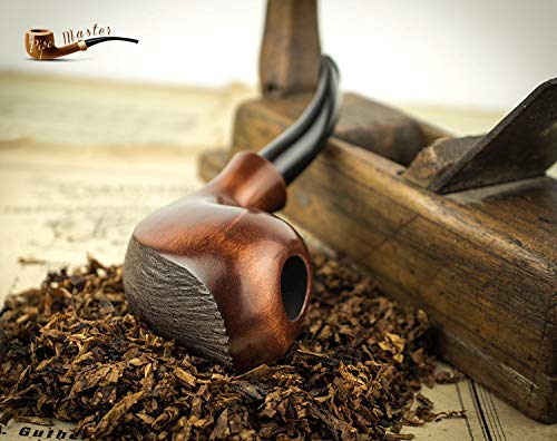 Hecho a Mano Única Madera Tabaco Pipa para Fumar Tipo Pera Hecho por Artesano